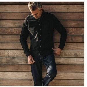 Taylor Stitch - The Jack in Black Everyday Oxford NWOT